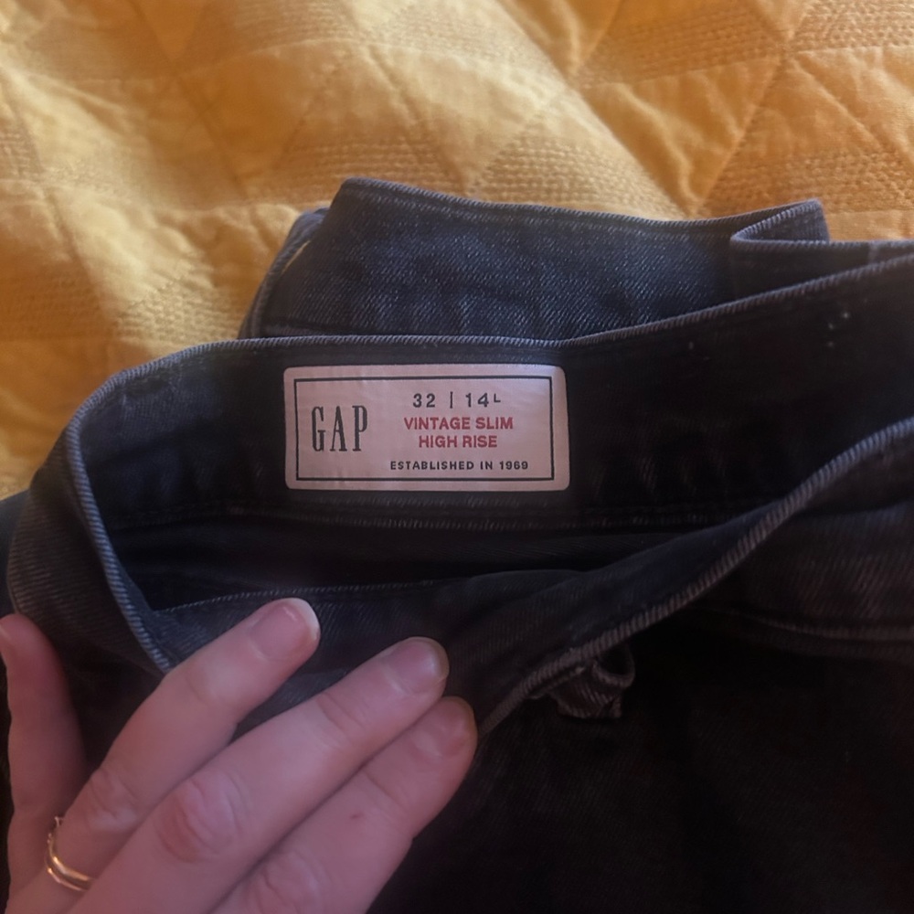GAP Vintage Slim High Rise Jeans